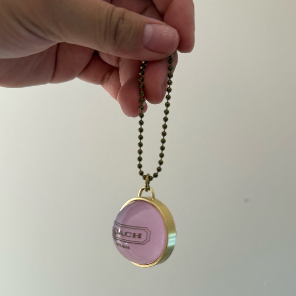 Coach Orb Rare Lilac and Gold - Picture 2 of 2